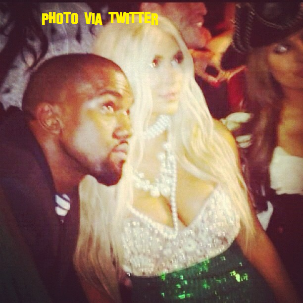 Kim Kardashian And Kanye West Spotted Out For Halloween!